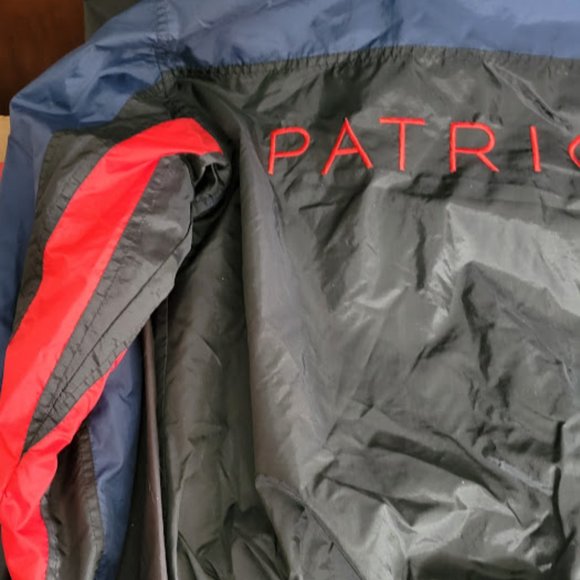 Vintage New England Patriots Pro Player Jacket Coat Windbreaker Size Large RARE - Picture 11 of 11